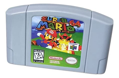 Super Mario 64 for N64 Game Cartridge English US NTSC Version Nintendo 64 Conso - Video Games