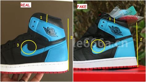 Real VS Fake Air Jordan 1 UNC To Chi | Legit Check