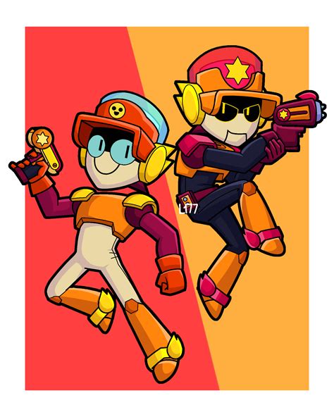 Larry and Lawrie | Brawl Stars by Lazuli177 on DeviantArt