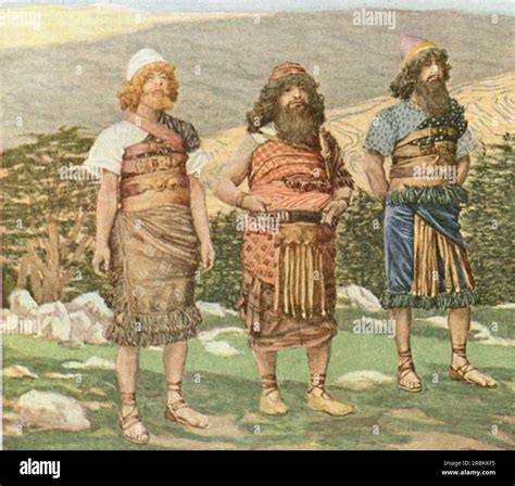 Shem, Ham and Japheth 1902 by James Tissot Stock Photo - Alamy