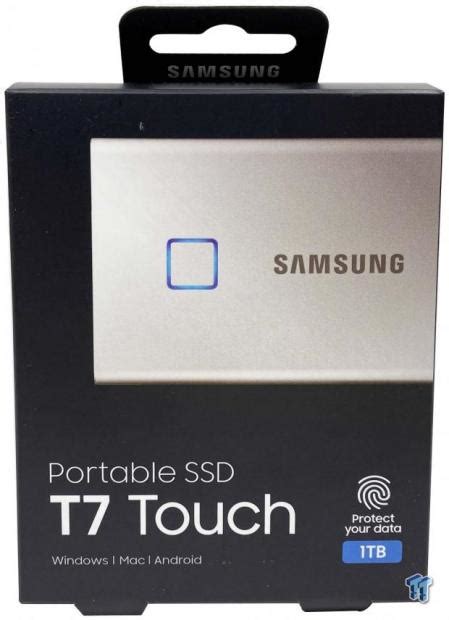 Samsung T7 Touch 1TB Portable SSD Review