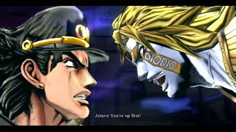 Jotaro pt3 vs Dio Over Heaven MUGEN JUS CHAR - YouTube