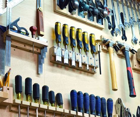 Custom Tool Wall | Garage tools, Garage tool organization, Garage tool ...