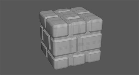 Brick Block Super Mario 3D Model - TurboSquid 1372379