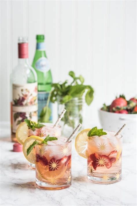 A Favorite Rosé Cocktail Recipe - Summer's Perfect Rosé Spritzer - The Sweetest Occasion