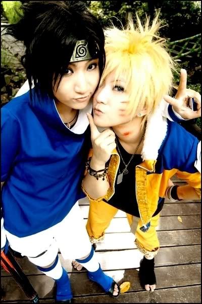 Konoha World: Naruto i Sasuke ~ cosplay