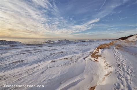 33 Shades of Green: Winter on Lake Michigan