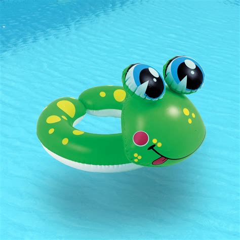 Kids Children Inflatable Animal Rubber Ring Pool Float Toys Tube Swim ...