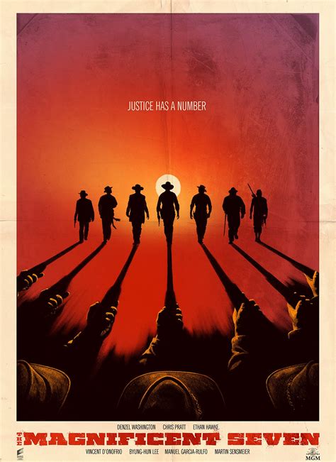 The Magnificent Seven | Poster By Andrew Swainson