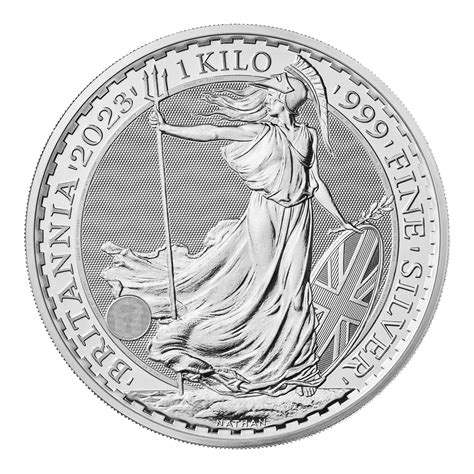 Britannia 2023 1kg Silver Bullion Coin | The Royal Mint