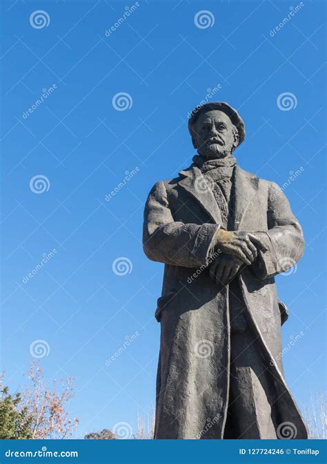 Statue of the Basque Writer Pio Baroja 1872-1956 in Madrid, Sp Stock Photo - Image of outdoor ...