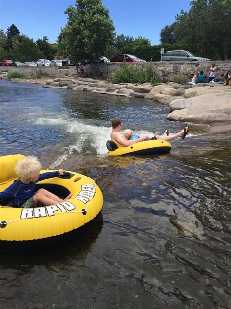 Truckee River Whitewater Park at Wingfield in Reno, Nevada - Kid ...