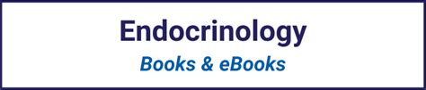 Books & eBooks - Endocrinology Resource Guide - Clinical Guides at ...