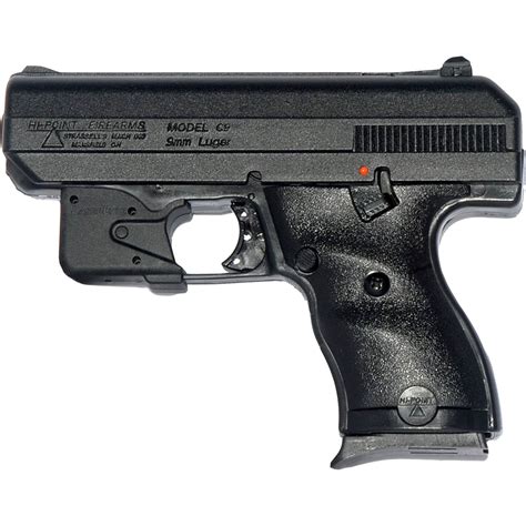 Hi-point Firearms C-9 9mm 3.5 In. Barrel 8 Rds Pistol Black With Laser ...