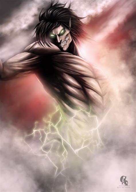 Eren Jaeger titan form by AnetaChalimoniuk on DeviantArt