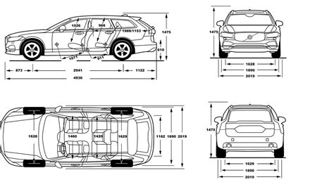 Volvo v60 interior dimensions | Auto Guide