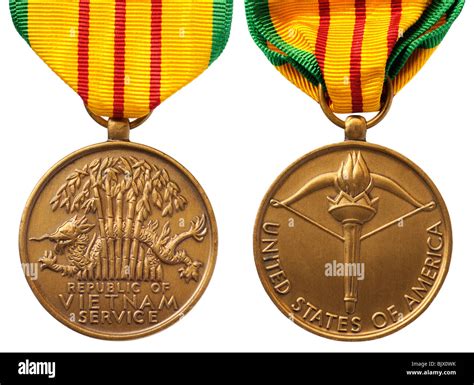 US Vietnam Service Medal Stock Photo - Alamy