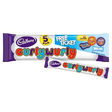 Snapklik.com : Curly Wurly British Chocolate Bar X 5 130g