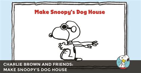 Make Snoopy's Dog House with Origami - AMP Kids