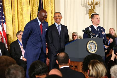 Michael Jordan, Kareem Abdul-Jabbar Receive Presidential Medal of Freedom