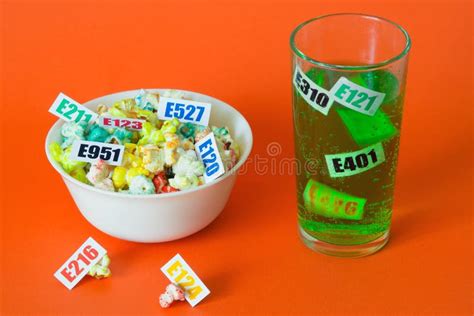 Harmful food additives. stock image. Image of cancer - 118769017