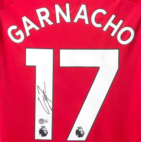 Alejandro Garnacho Signed Manchester United Jersey (Beckett) | Pristine Auction