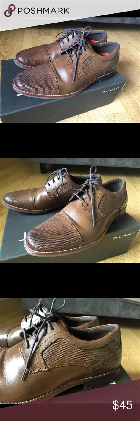 Men’s Rockport Dress Shoes in Size 10.5 | Rockport shoes, Shoes, Dress shoes