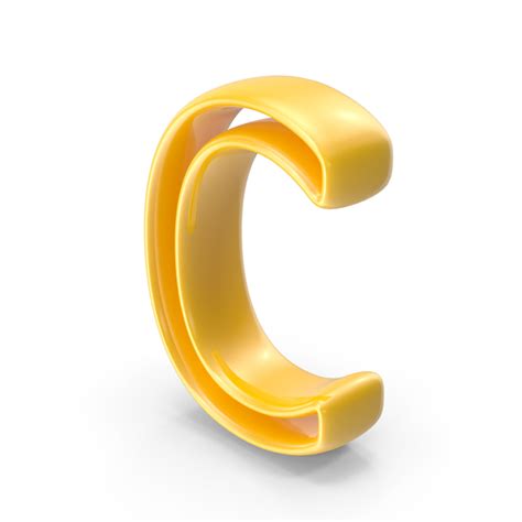 Yellow Outline Letter C PNG Images & PSDs for Download | PixelSquid - S12041984E