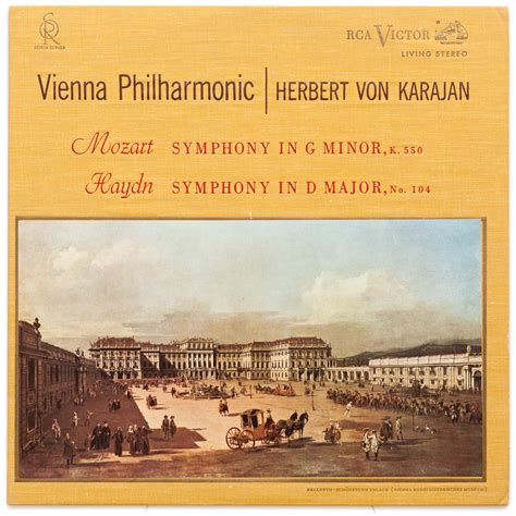 LDS-2347 – Mozart – Symphony No. 40 – Haydn – Symphony No. 104 ~ Vienna Philharmonic – Von Karajan