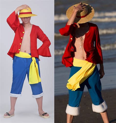 One Piece Luffy Cosplay Costume Halloween - Cosplayshow.com