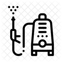 Pressure Washer Icon - Download in Line Style