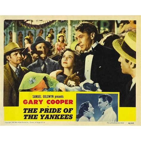 The Pride of the Yankees - movie POSTER (Style G) (11" x 14") (1942) - Walmart.com - Walmart.com