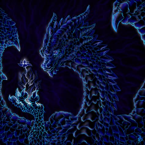 Sapphire Dragon by pluto-my-way on DeviantArt