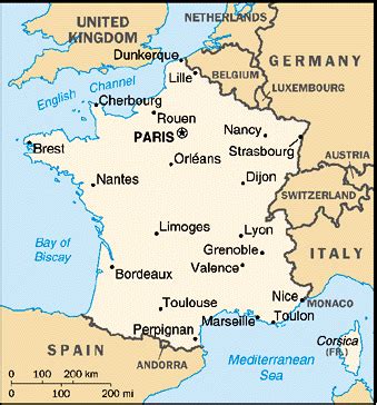 What Countries Border France List - The Countries Of