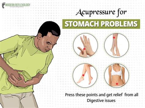 Stomach trouble? Activate these #Acupressure points for quick relief! #Reflexology #Holistic # ...