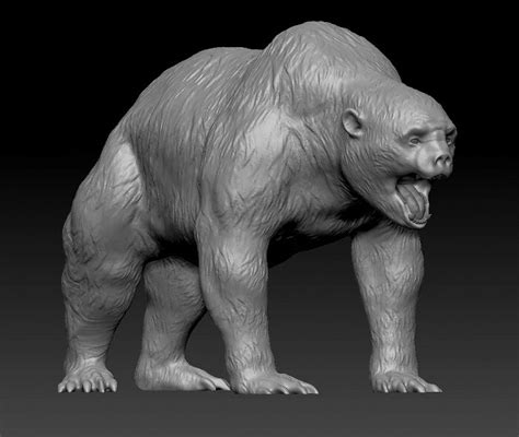 ArtStation - The Tuunbaq Spirit Bear Creature from The Terror 3D Print ...