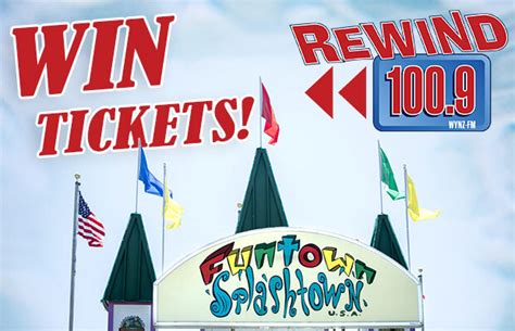 » Win A Four Pack Of Tickets To Funtown Splashtown!Whoopie 100.9