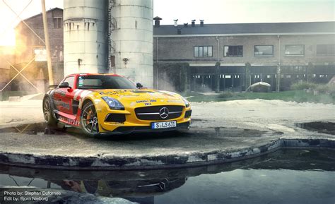 Mercedes-Benz SLS Blackseries | Images :: Behance