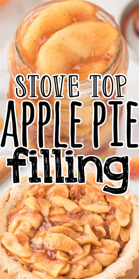 Homemade Stove Top Apple Pie Filling Recipe • MidgetMomma