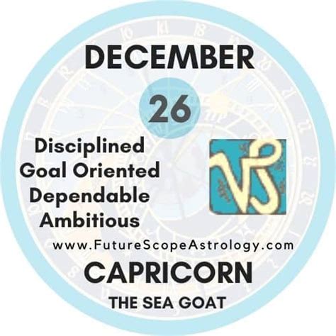 December 26 Zodiac (Capricorn) Birthday Personality, Birthstone, Compatibility, Ruling Planet ...