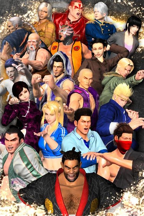 Virtua Fighter 5 Characters | Virtua Fighter 5 FS Character Tutorial ...