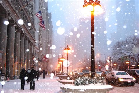 Michigan Avenue (Chicago) in the snow | 風景