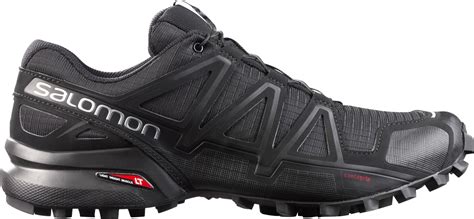 Salomon Men's Speedcross 4 Trail Running Shoes (Black/Metallic, 7.5 ...