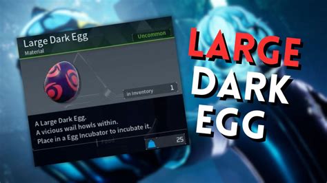 How to Find Large Dark Egg in Palworld