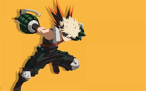 Katsuki Bakugo Wallpaper 4K, My Hero Academia