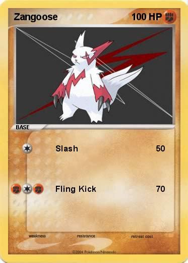 Pokémon Zangoose - Slash - My Pokemon Card