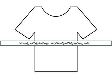 T-shirt Outline 2 SVG Shirt SVG T-shirt Clipart Shirt - Etsy