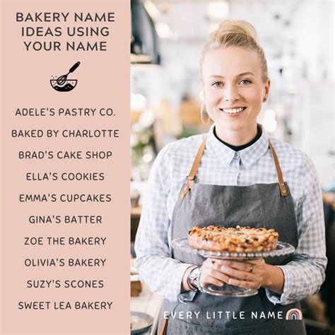 180 Best Bakery Name Ideas (Cute, Creative, and Catchy) - Every Little Name