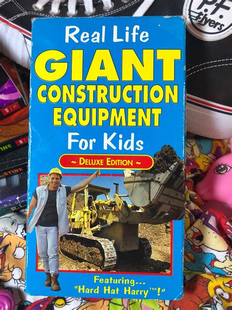 Hard Hat Harry Giant Construction Equipment & Farm Adventure | Etsy