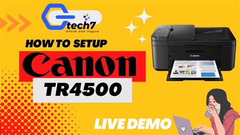 Step-by-Step Guide: Setting Up Your Canon Pixma TR4500 Printer